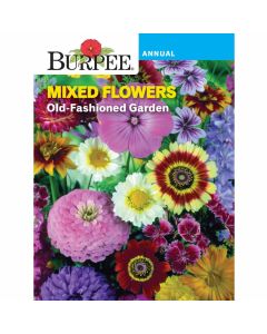Mixed Flowers, Old-Fashioned Garden