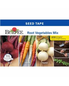 Seed Tape, Root Vegetables Mix